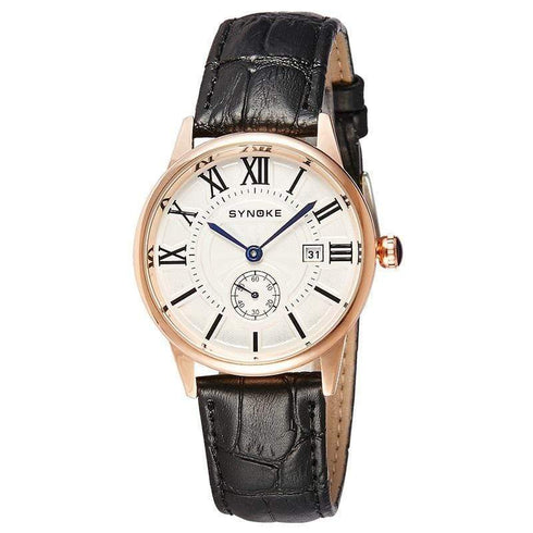 AussieSuperStore Homeware Supplies Fashion Watches Men Quartz Watch Male Wristwatches (Gold & Black) CBSNK8603GOLDBLK